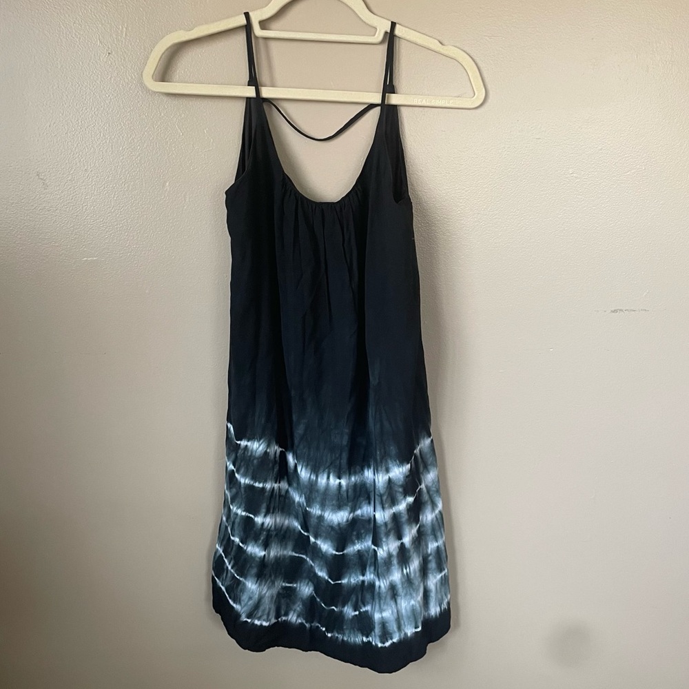 Black Tie Dye Dress